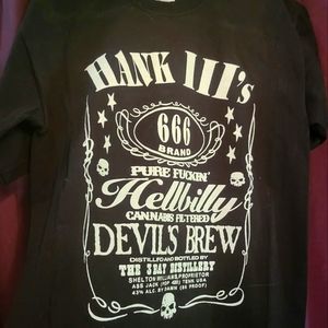 Hank Williams the 3rd hellbilly t-shirt